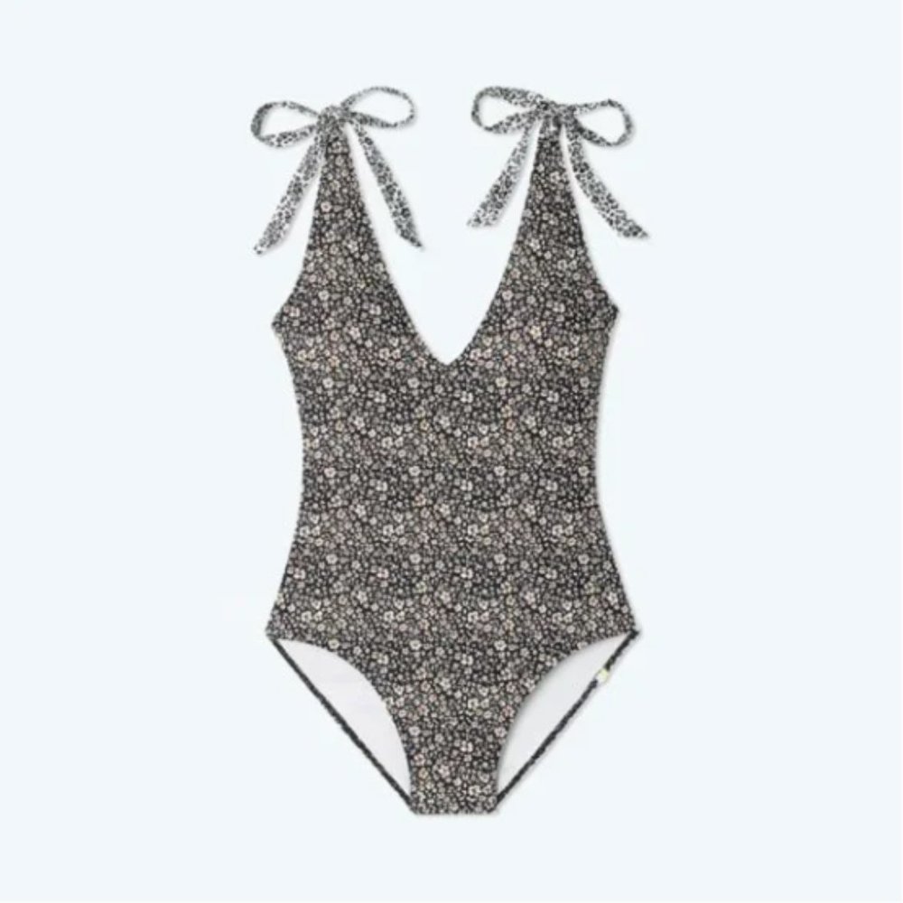 Summersalt Black Floral Swimsuit